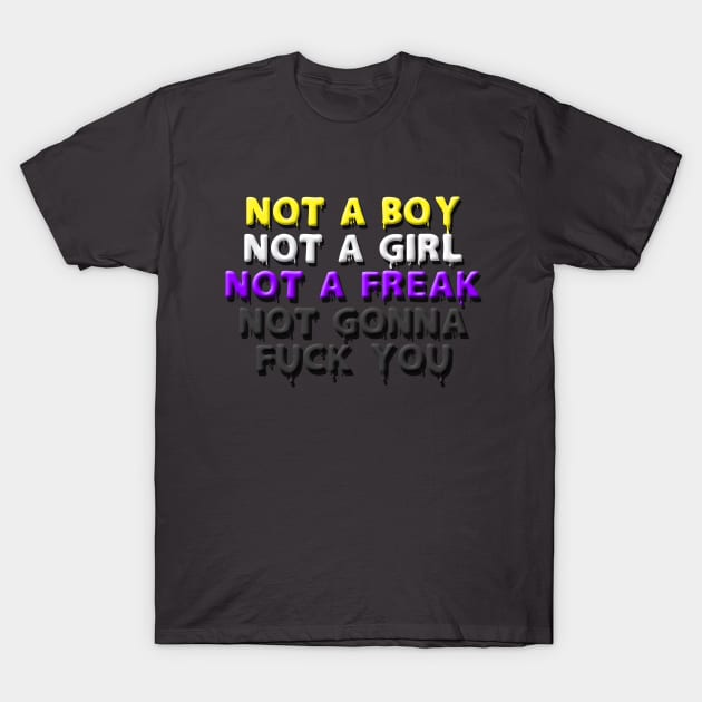 NGFY - Enby Edition! T-Shirt by HarshLightOfDay